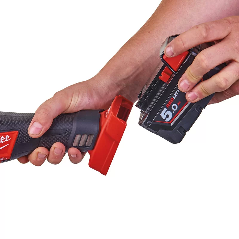 Аккумуляторная прямошлифовальная машина Milwaukee M18 FDG-502X FUEL (2х5,0 Ач) №7