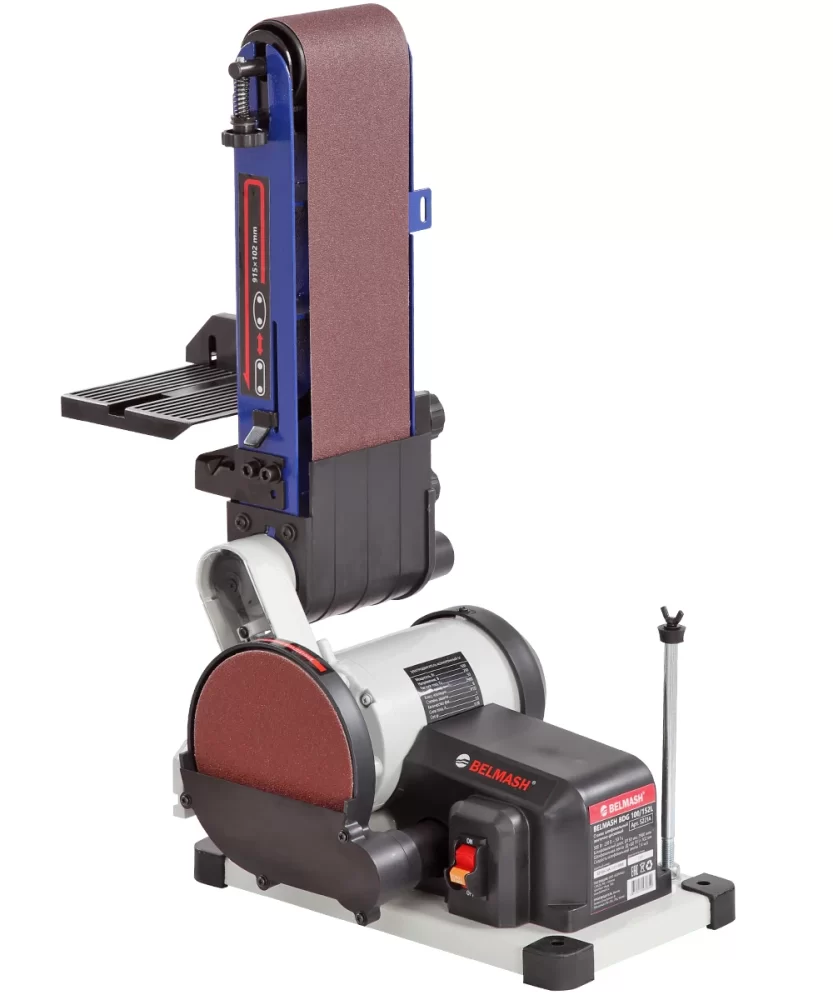 Станок шлифовальный ленточно-дисковый Белмаш BDG 100/152L №3