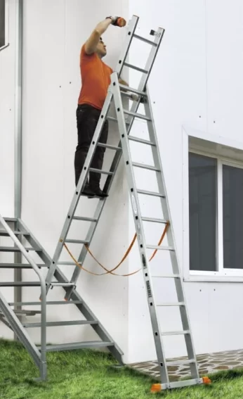 Лестница трехсекционная Эйфель Классик 3х9 №3