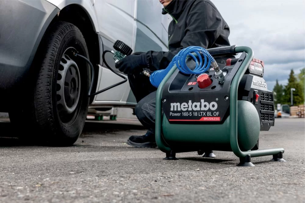 Аккумуляторный компрессор Metabo Power 160-5 18 LTX BL OF без акк и ЗУ №5