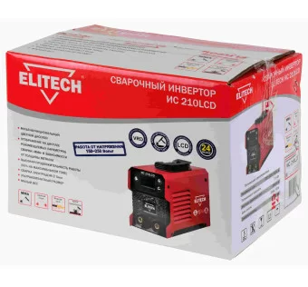 Сварочный аппарат Elitech ИС 210LCD инверторный №4