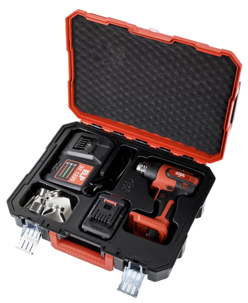 Аккумуляторный фен Elitech ТВА 20СЛ5 (1х4,0 Ач) (Е2207.010.01.) №5