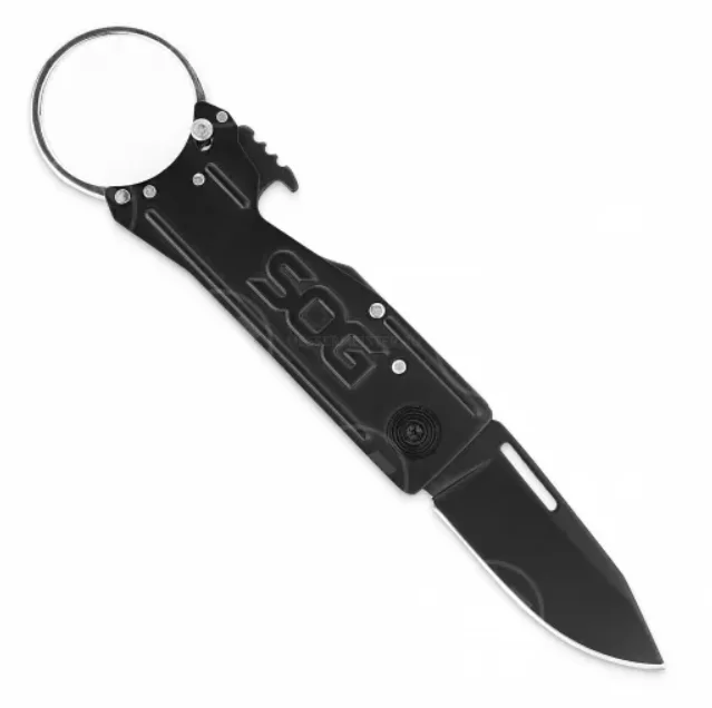 Нож-брелок SOG Keytron Blackout (KT1003) №1