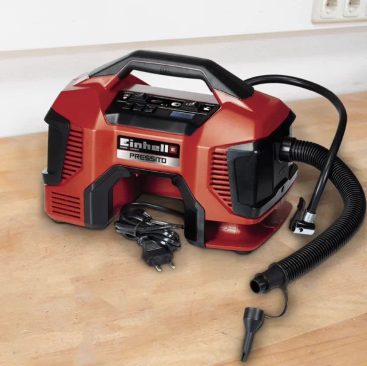 Аккумуляторный автомобильный компрессор Einhell PXC Pressisto (без акк. и з/у) №3