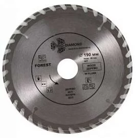 Товар «Диск пильный Trio Diamond Forest Long Life 190х30 мм 36Т» Фото товара «Диск пильный Trio Diamond Forest Long Life 190х30 мм 36Т»