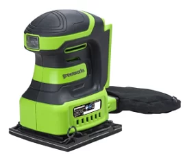 Товар «Аккумуляторная плоскошлифовальная машина Greenworks G24SS14 (без акк. и з/у)» Фото товара «Аккумуляторная плоскошлифовальная машина Greenworks G24SS14 (без акк. и з/у)»