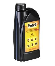 Фото товара «Масло для 4-х тактного двигателя Wert 4TD 10W-40 (2001.000700) 1 л. полусинтетическое»