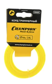 Товар «Леска для триммера Champion Round 1,6 мм/15 м круглая» Фото товара «Леска для триммера Champion Round 1,6 мм/15 м круглая»