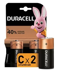 Вы смотрели Батарейки Duracell Basic C LR14 алкалиновые (2 шт)