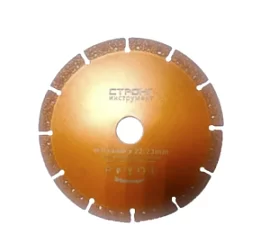 Товар «Диск алмазный Strong 115x1,8х20/22,23 мм универсальный сегментный» Фото товара «Диск алмазный Strong 115x1,8х20/22,23 мм универсальный сегментный»