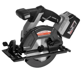 Фото товара «Аккумуляторная циркулярная пила Интерскол ДПА-165/18В АПИ (1х4,0 Ач) в кейсе »