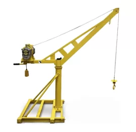 Товар «Строительный мини кран Ocalift Кадет поворотный, со стрелой с лебёдкой TSA 300 кг 40 м 220В» Фото товара «Строительный мини кран Ocalift Кадет поворотный, со стрелой с лебёдкой TSA 300 кг 40 м 220В»