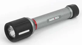 Товар «Фонарик Swiss+Tech 2AA 100/35 м ударопрочный, алюминиевый корпус» Фото товара «Фонарик Swiss+Tech 2AA 100/35 м ударопрочный, алюминиевый корпус»