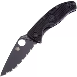 Товар «Нож Spyderco Tenacious LTW Black Serrated (122SBBK)» Фото товара «Нож Spyderco Tenacious LTW Black Serrated (122SBBK)»
