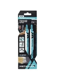 Товар «Пилка для лобзика Metallica Optima T244D HCS 100/75 по дереву (2 шт)» Фото товара «Пилка для лобзика Metallica Optima T244D HCS 100/75 по дереву (2 шт)»