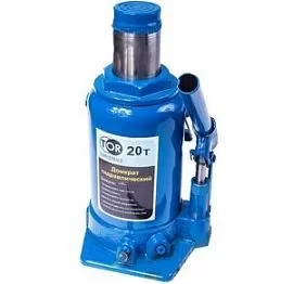 Фото товара «Домкрат гидравлический бутылочный TOR ДГ-20 г/п 20,0 т»