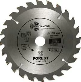 Товар «Диск пильный Trio Diamond Forest Long Life 160х20 мм 24Т» Фото товара «Диск пильный Trio Diamond Forest Long Life 160х20 мм 24Т»