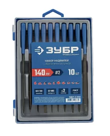 Фото товара «Набор надфилей Зубр 140 мм (10 шт)»