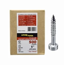 Товар «Саморезы оцинкованные Uniqtool Pan-Head 1", 25 мм (500 шт)» Фото товара «Саморезы оцинкованные Uniqtool Pan-Head 1", 25 мм (500 шт)»