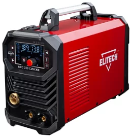 Товар «Сварочный аппарат Elitech АИС 220 СИН ЖК» Фото товара «Сварочный аппарат Elitech АИС 220 СИН ЖК»