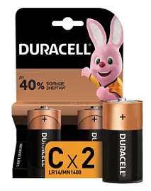 Товар «Батарейки Duracell Basic C LR14 алкалиновые (2 шт)» Фото товара «Батарейки Duracell Basic C LR14 алкалиновые (2 шт)»