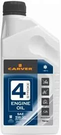 Товар «Масло для 4-х тактного двигателя Carver SAE 5W-30 0,946 л полусинтетическое» Фото товара «Масло для 4-х тактного двигателя Carver SAE 5W-30 0,946 л полусинтетическое»