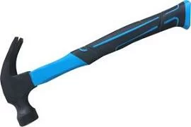 Товар «Молоток-гвоздодер МастерАлмаз 450 гр. с фиберглассовой рукояткой» Фото товара «Молоток-гвоздодер МастерАлмаз 450 гр. с фиберглассовой рукояткой»