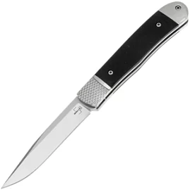 Фото товара «Нож Boker Plus Hidden Release Trapper с рукоятью Steel/Black G10 (01BP0028)»