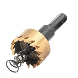 Фото товара «Коронка по металлу Elitech HSS 20 мм с центрирующим сверлом»