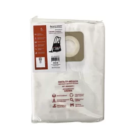 Товар «Мешок-пылесборник Crown CT42032 для пылесоса 30 л, синтетический верхний (5 шт) » Фото товара «Мешок-пылесборник Crown CT42032 для пылесоса 30 л, синтетический верхний (5 шт) »