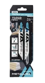 Товар «Пилка для лобзика Metallica Optima T101D HCS 100/75 мм (2 шт)» Фото товара «Пилка для лобзика Metallica Optima T101D HCS 100/75 мм (2 шт)»