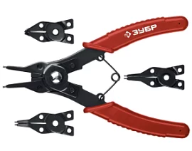 Товар «Съемник стопорных колец Зубр 4 в 1; 4 насадки (2283)» Фото товара «Съемник стопорных колец Зубр 4 в 1; 4 насадки (2283)»