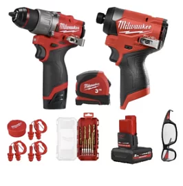 Фото товара «Промо-набор Milwaukee M12 FDD2100P в честь 100-летия Milwaukee»