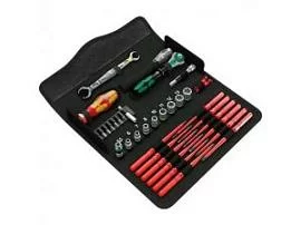 Фото товара «Набор инструментов Wera Kraftform Kompakt W1 VDE для электриков, 36 предметов»