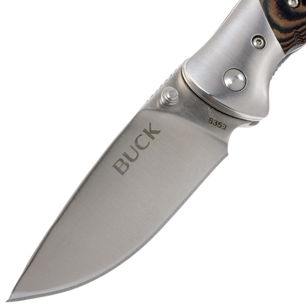 Нож Buck Knives Small Folding Selkirk (0835BRS) №3